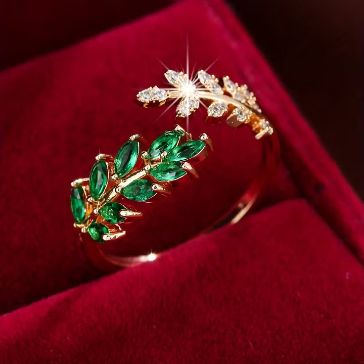 Bague Laurier Verdoyant