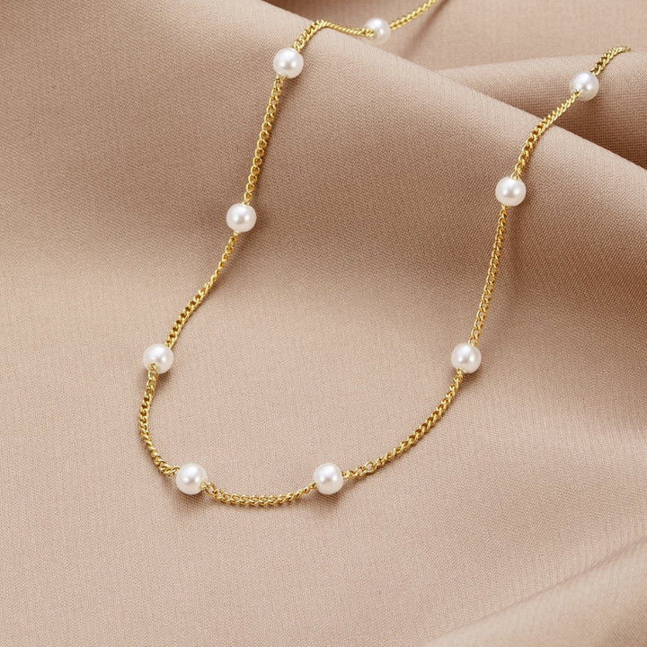 Collier en perles de René