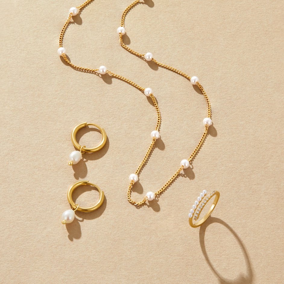 Collier en perles de René