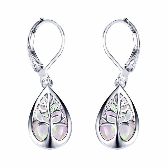 Boucles d'oreilles en forme d'Arbre de Vie